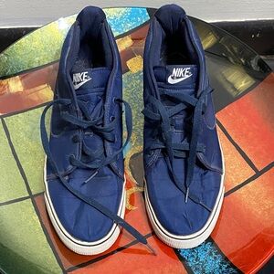 Nike Blue High-Top Sneakers